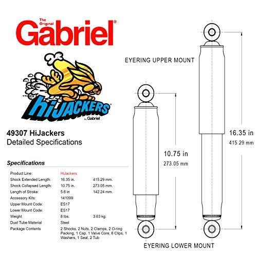 Gabriel HiJackers Shock Absorber 49307