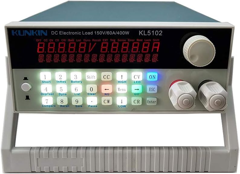 110V/220V 400W Programmable DC Electronic Load KL5102 Load Meter Battery Capacity Internal Resistance Tester 1-150V 0-60A