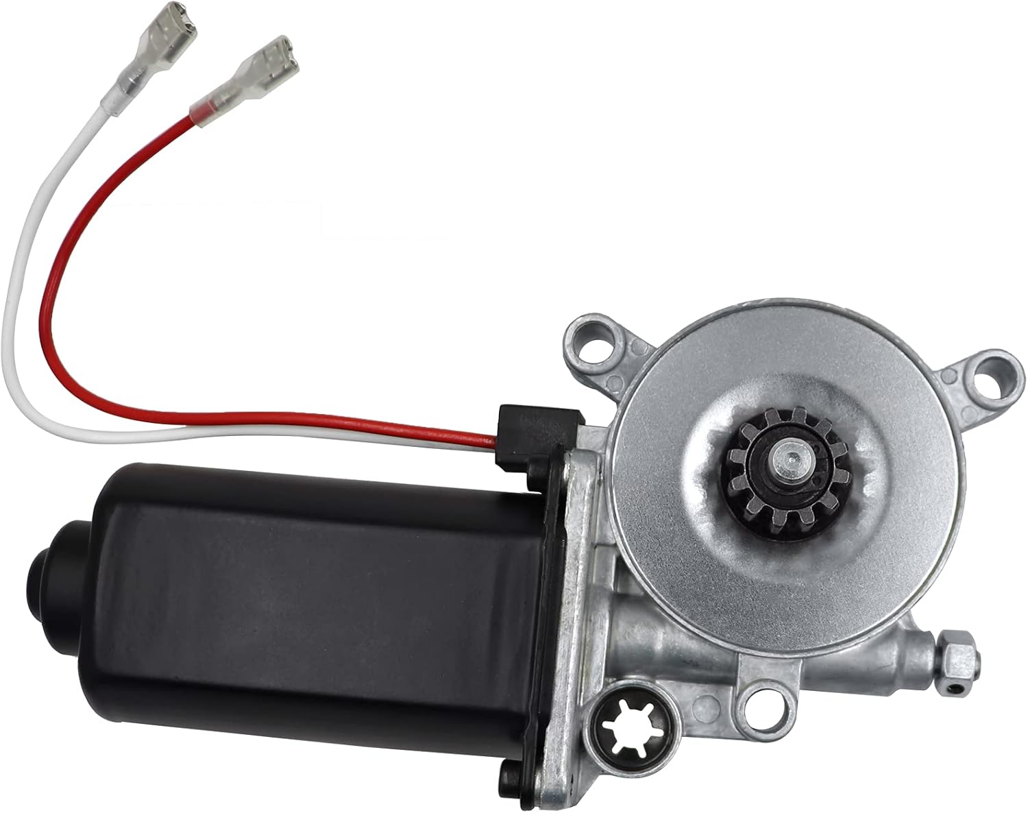 266149 RV Power Awning Motor Compatible with 266149 Solera RV Power Awnings Camper Replacement Universal Motor 75-RPM 12-Volt DC with Dual Connector. Pack of 2