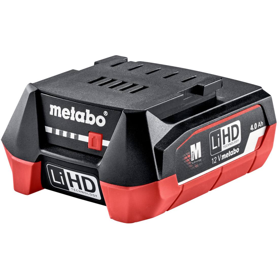 Metabo 625349000 Battery Pack 12V, 4.0Ah, LiHD