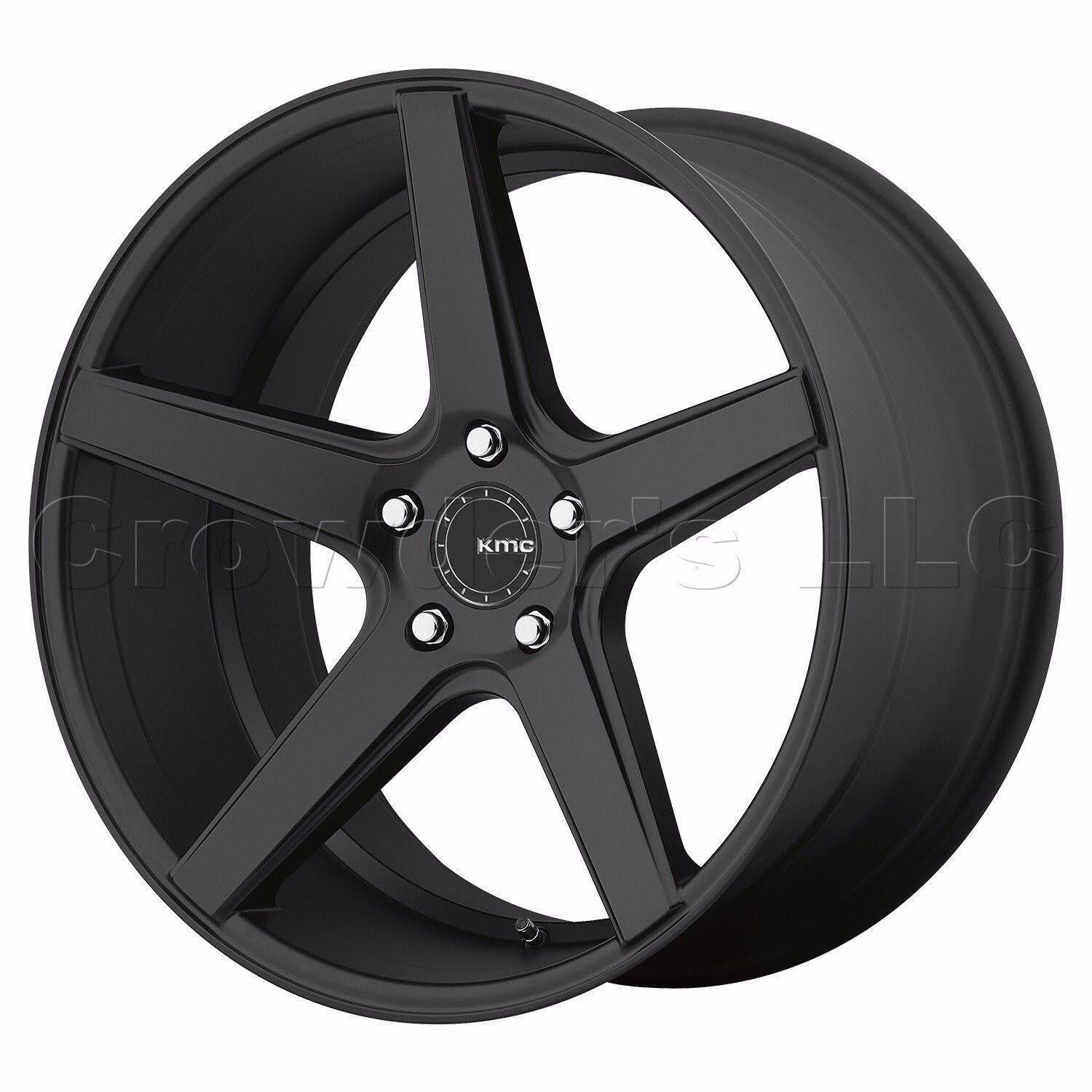 KMC Km685 District Satin Black 19x8.5 5x120 35mm (KM68598552735)