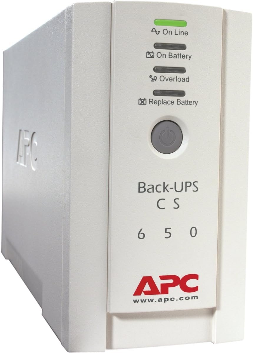 APC BK650EI APS Back-UPS CS 650VA 400W 230V DB-9 RS-232/USB