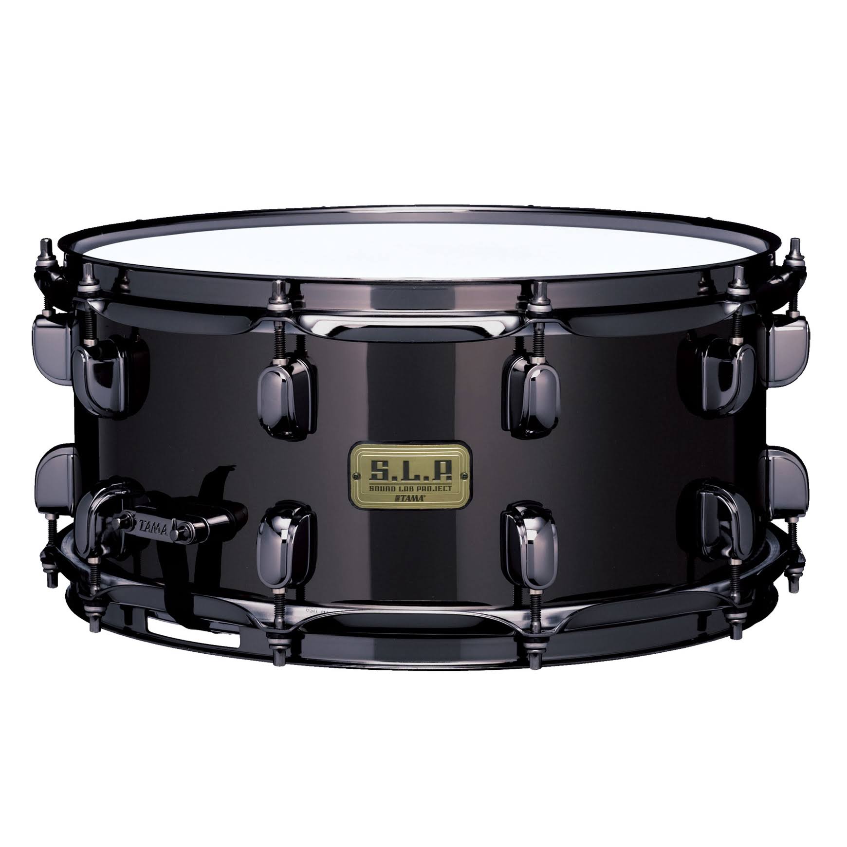 Tama S.L.P. Black Brass Snare Drum 14 x 6.5 in.