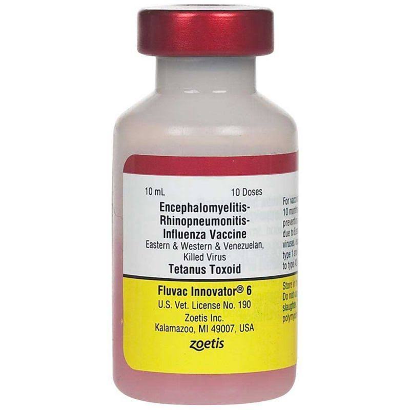 Zoetis Fluvac Innovator 6 - 10 Dose Vial Vaccine