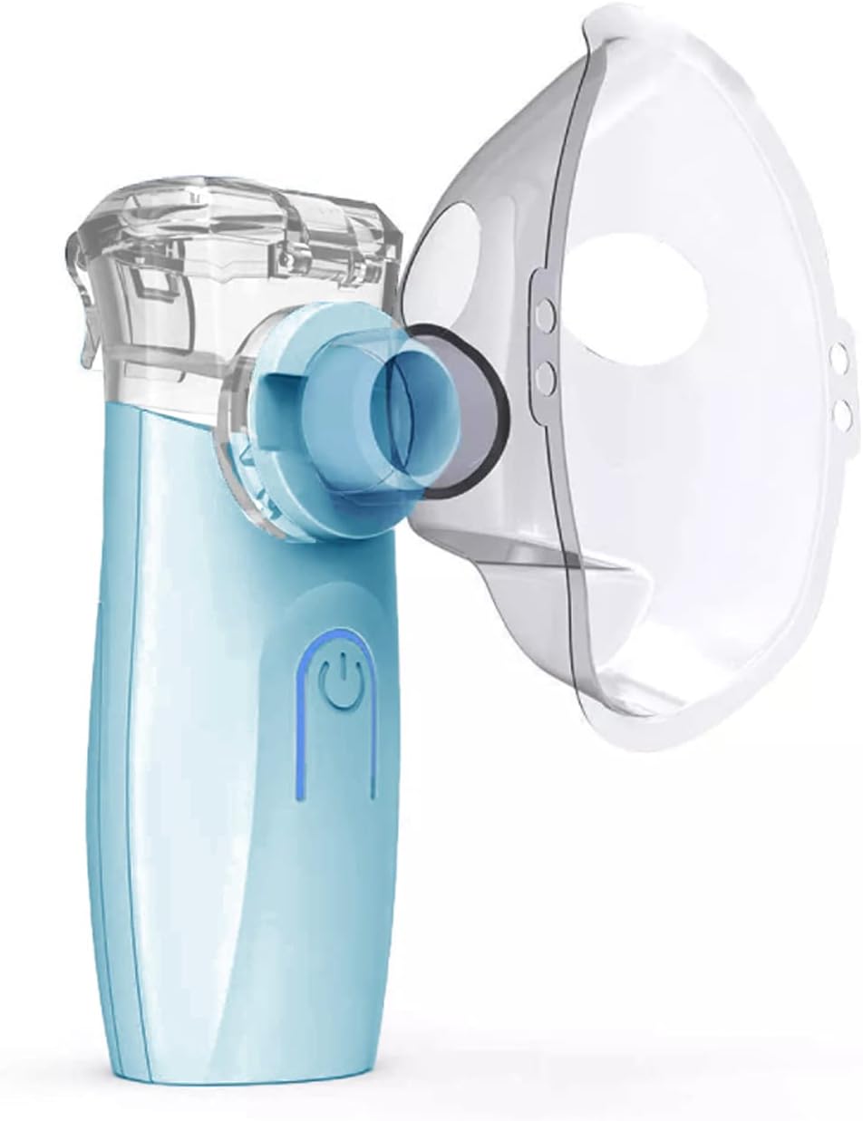 Household Nebulizer, Home Compression Nebulizer Compressed Air Nebulizers Portable Atomizer for Kids Adult Elderly Pack of 2