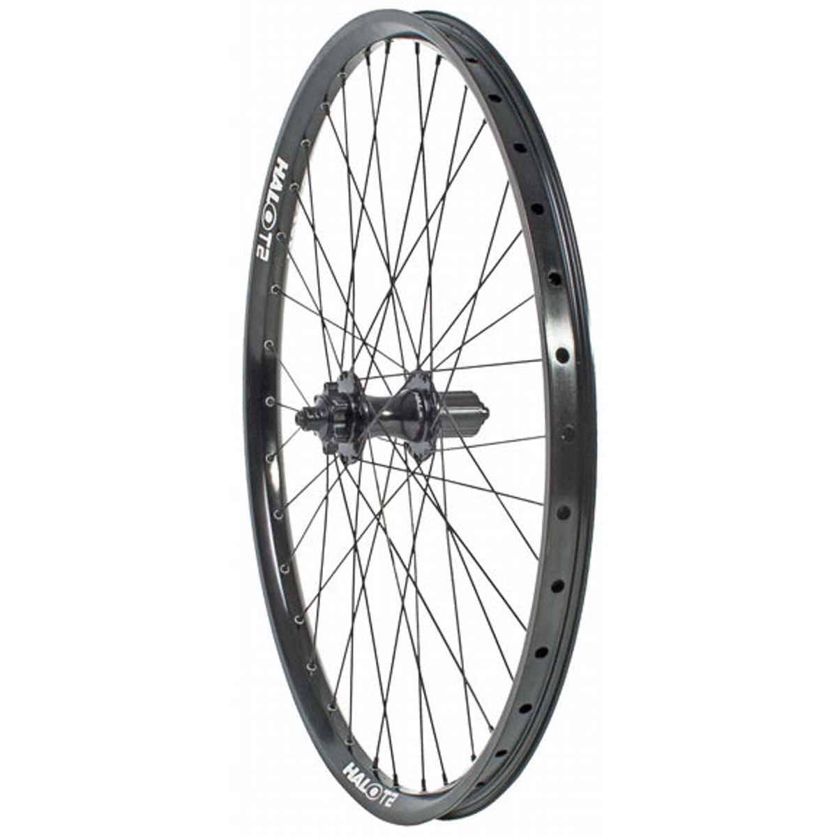 Halo T2 26x22 Rear Wheel, 36H - Black - WHHA26KR