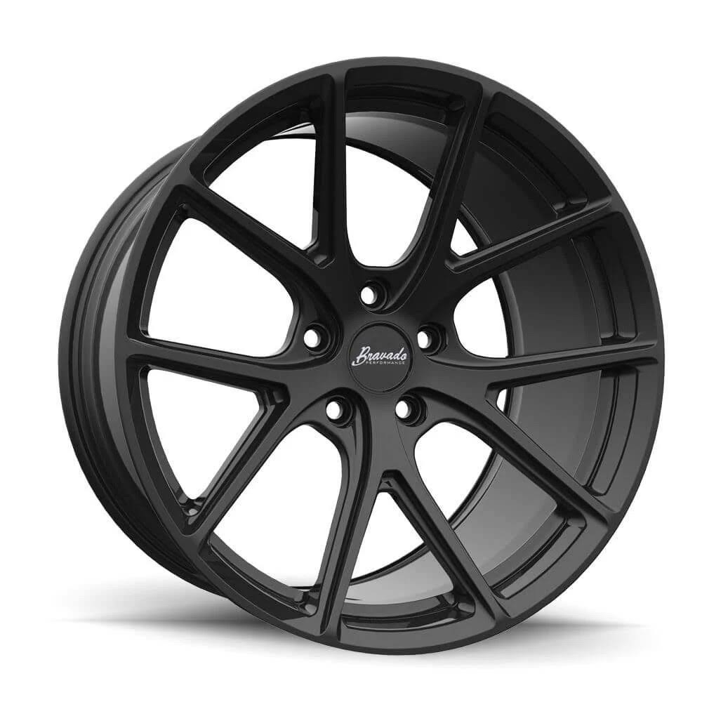 Bravado TB Tribute Matte Black 20x9.5 5x120 35mm (TB0N520345)