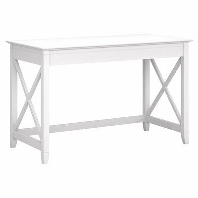 Cyra Desk Beachcrest Home Color: Pure White Oak