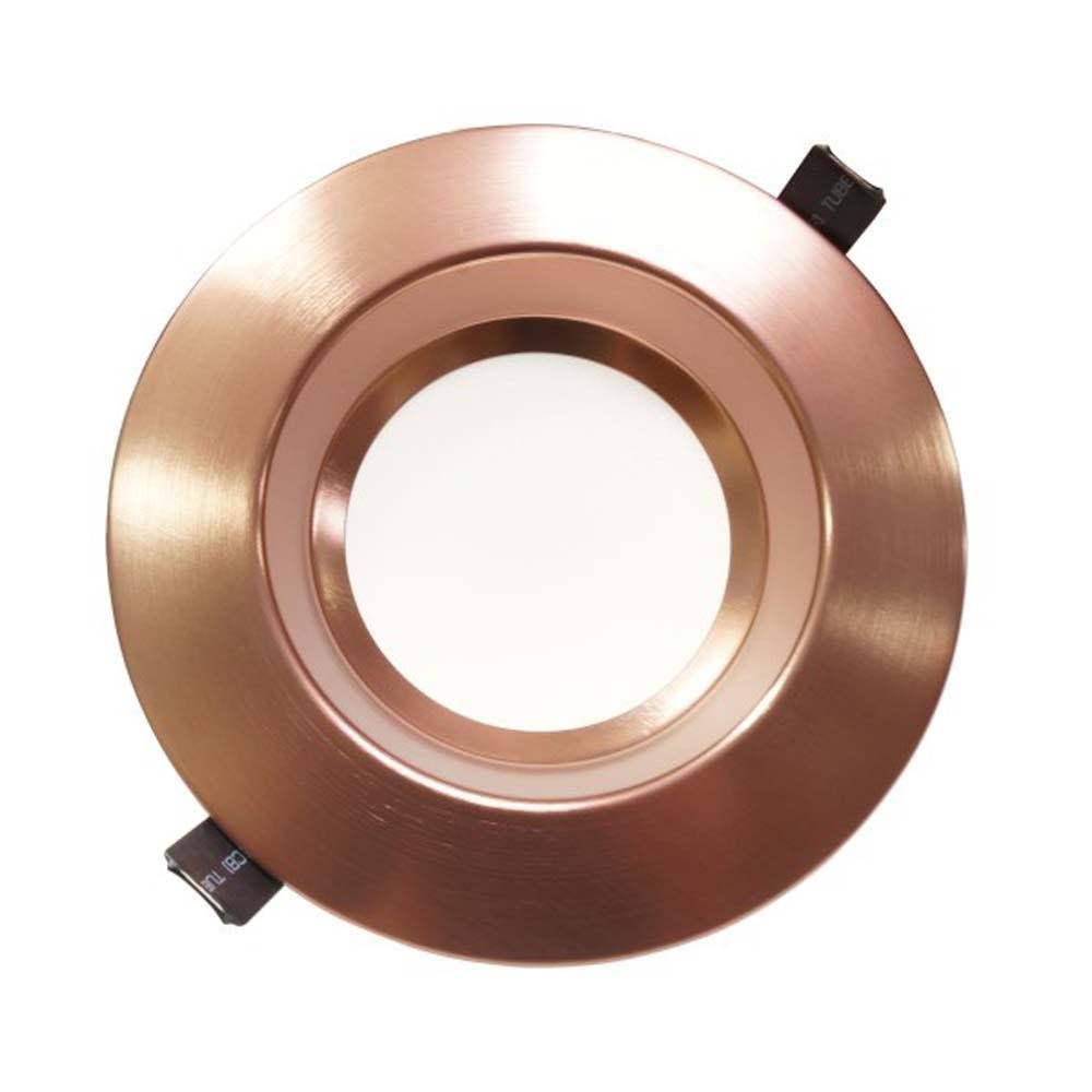 Nicor Lighting CLR6-1015-UNV-50K-AC 6 in. Aged Copper Recessed High-Output LED Downlight - 5000K