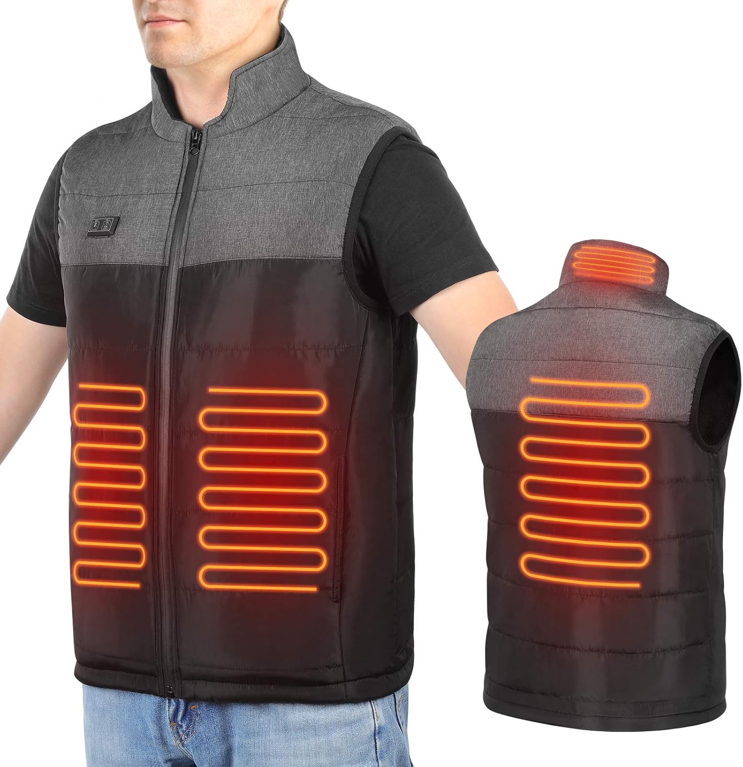 Heated Vest Electric Heated Jacket for