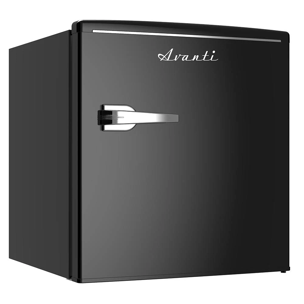 Avanti 1.7 Cu. ft. Compact Refrigerator Retro Series - Black