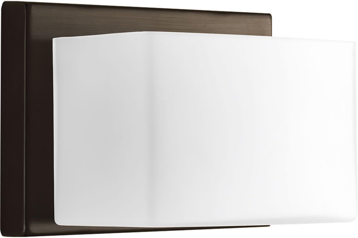 Progress Lighting P2142-2030K9 1-9W LED Bath Bracket, Antique Bronze
