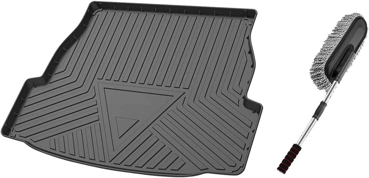 Premium FlexTough All-Protection Cargo Mat Liner , Heavy Duty Trunk Liner for Toyota RAV4 22020, &ndash;w/Traction Grips & Fresh Design(for Toyota RAV4 2020)