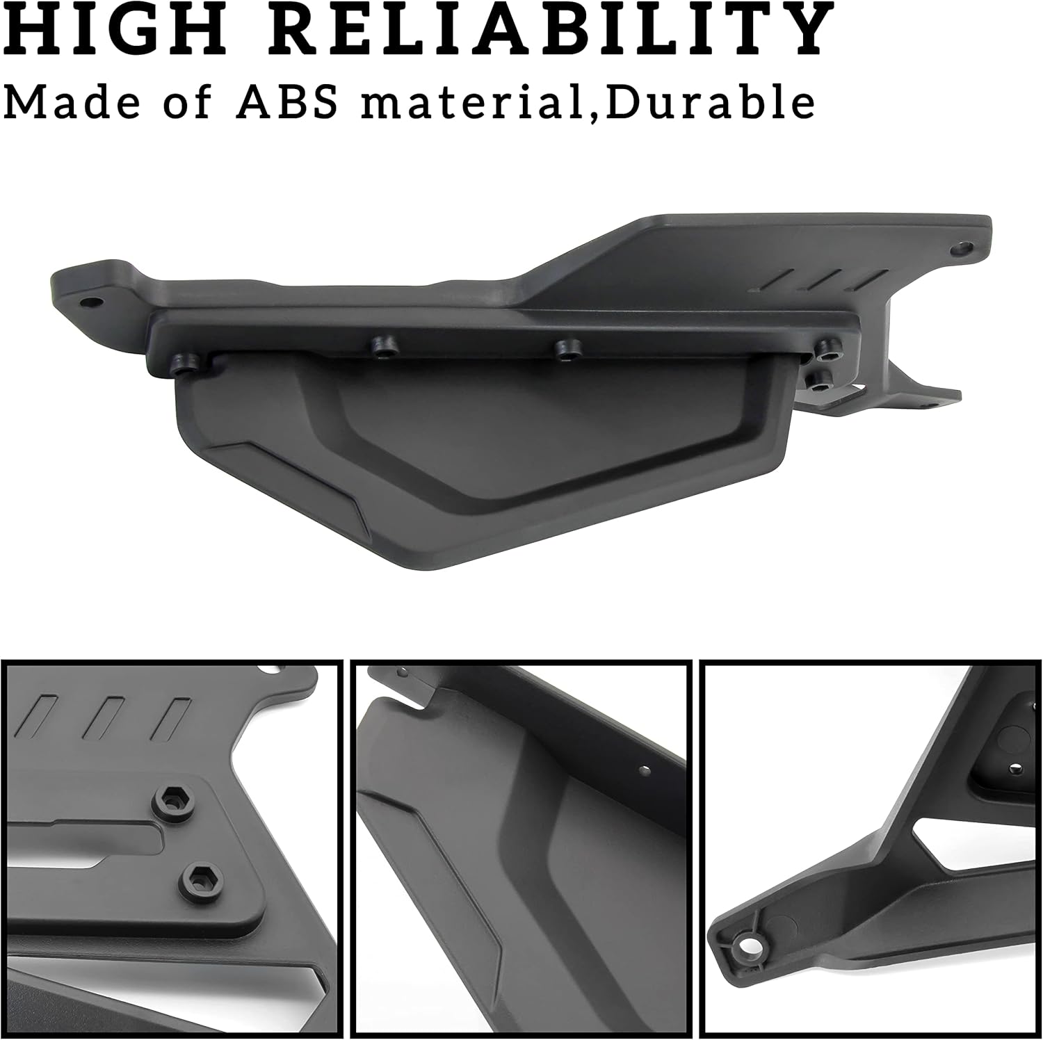 Plastic Front Splash Guard Protectors for Can-Am Ryker, SAUTVS Durable Material Front A-Arm Guards Kit for Can Am Ryker All Models Accessories (2PCS, Replace #219400817)