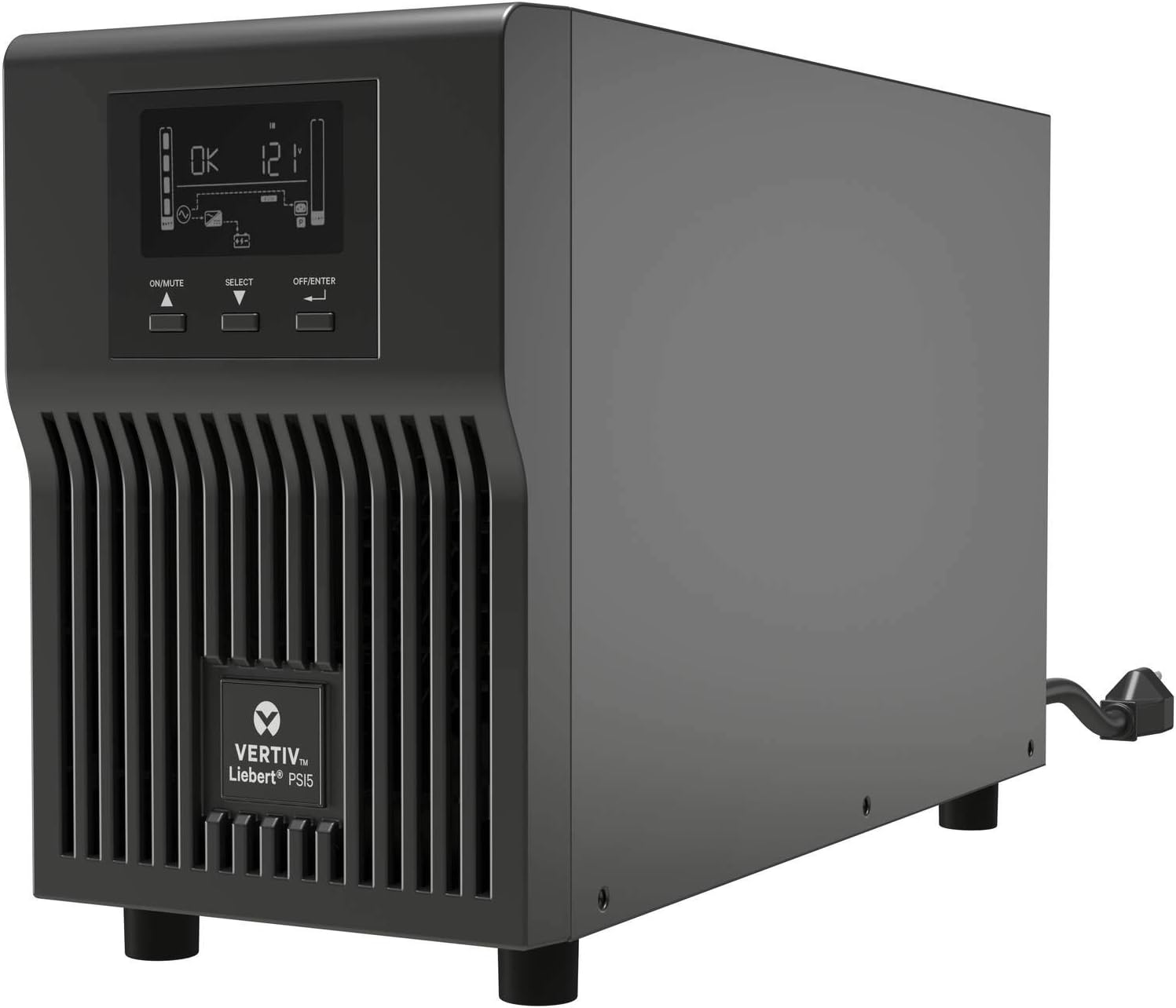Liebert PSI5 UPS - 750VA/675W 120V, Line Interactive AVR Mini Tower Sine Wave UPS, 0.9 Power Factor Uninterruptible Power Supply (Battery Backup) with Surge Protection (PSI5-750MT120)