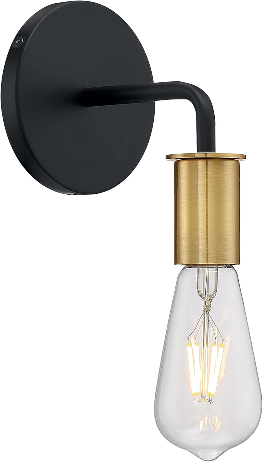 Nuvo 60/7342 Ryder 2 Light Vanity Fixture,Black Finish