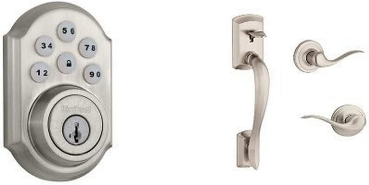 Kwikset 99090-018 Signature Series Deadbolt, Pack of 1, Satin Nickel