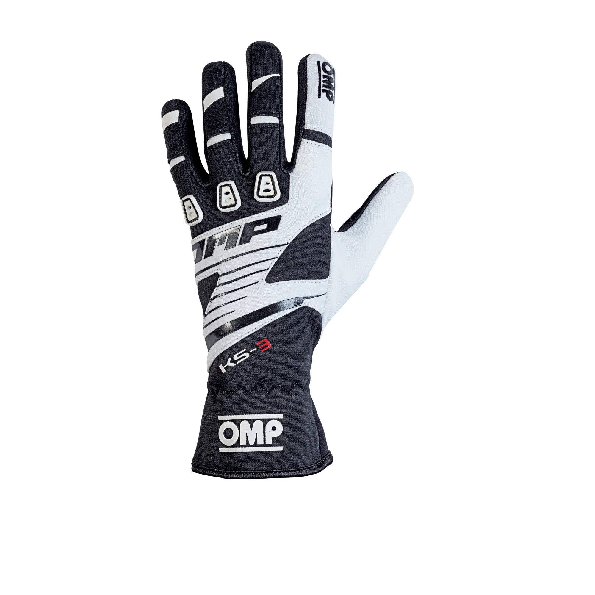 OMP Racing KS-3 Karting Gloves S / Black