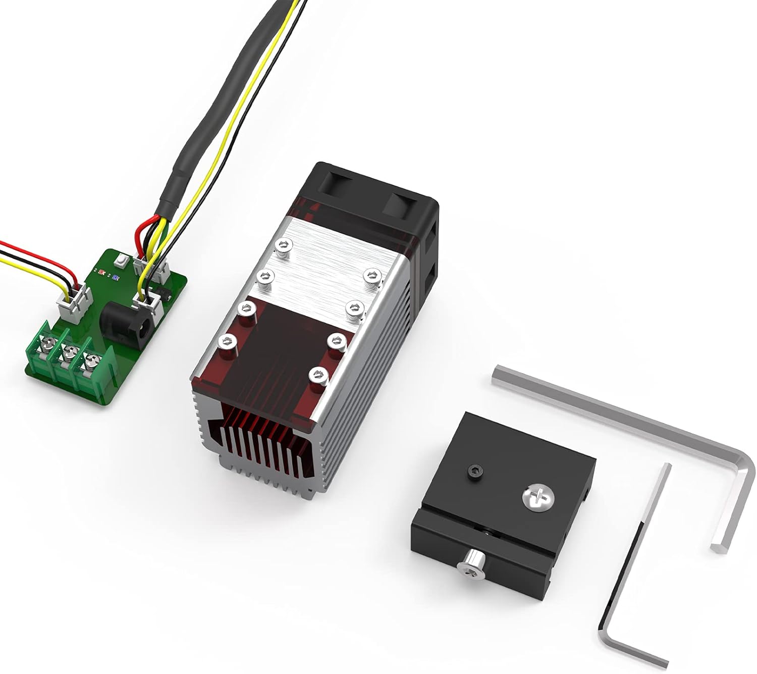 NEJE A40640 Engraving Module, 10W Output Power, Fixed Focal, FAC Tech - 2 x Beam, Suitable for NEJE Master 2 Plus & Max Engraving Machine CNC Machine Router Arduino 3D Printer etc.