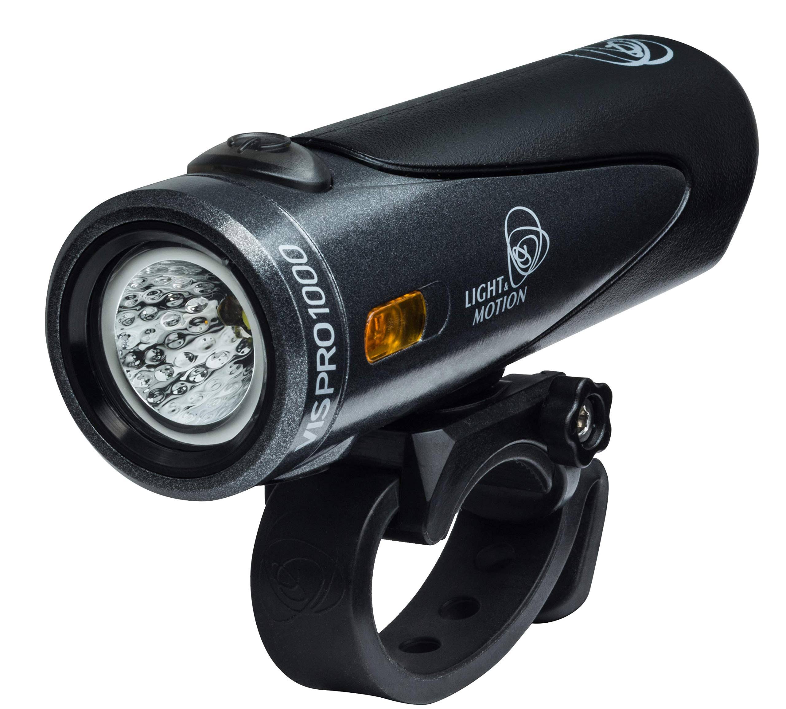 Light u0026 Motion Vis Pro 1000 Headlight - Blacktop