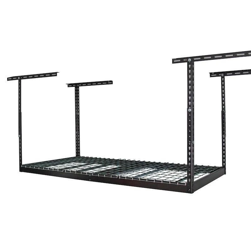 MonsterRax &ndash; 3&times;6 Overhead Garage Storage Rack &ndash; Dark Grey - 12x22 - 21x22