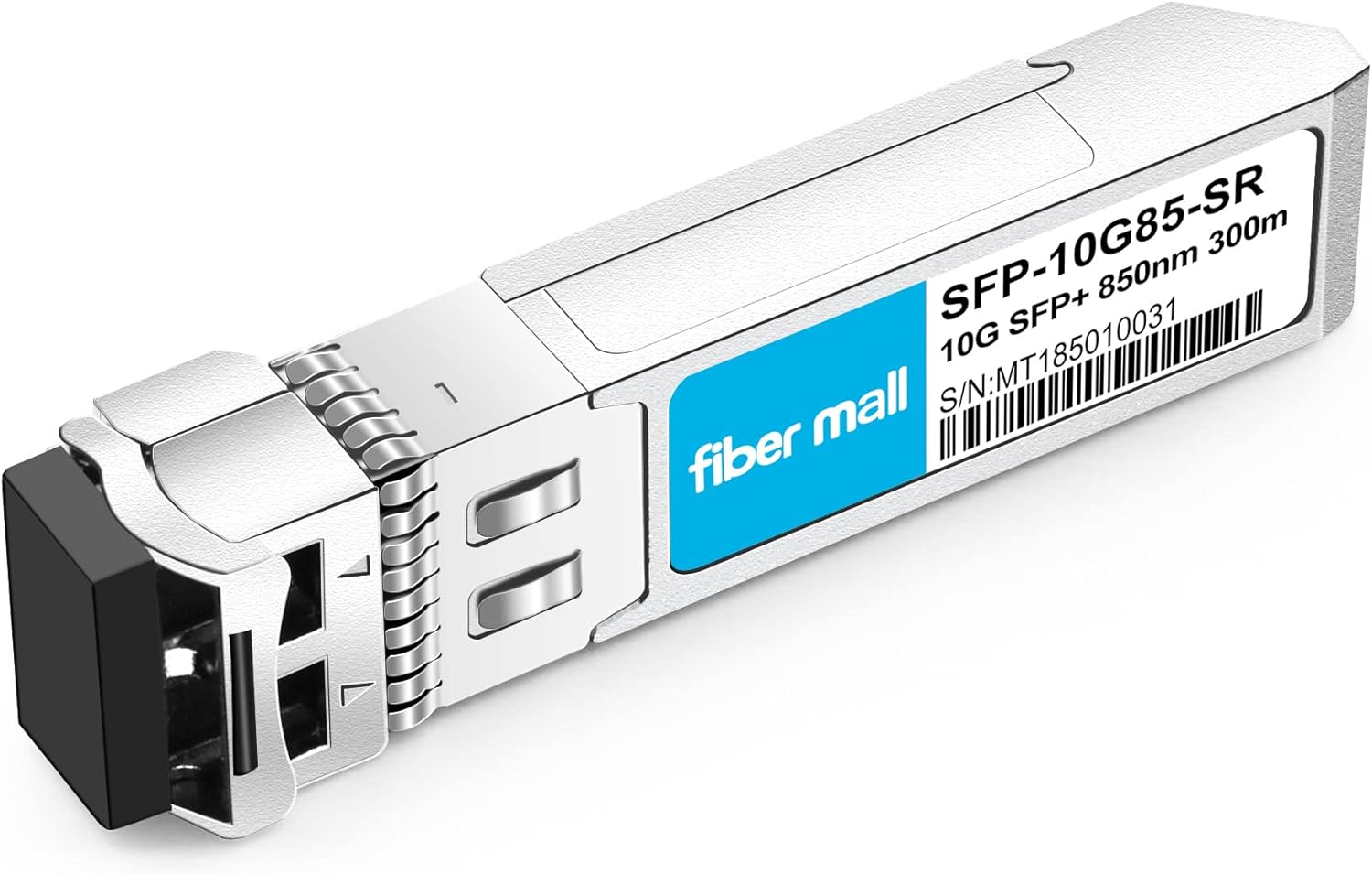 10G SFP SR for Cisco SFP-10G-SR Ubiquti unifi UF-MM-10G,Mikrotik S+85DLC03D Netgear AXM761 Zyxel SFP-10G-SR Finisar FTLX8571D3BCL 10GBASE-SR 850nm 300m DOM Transceiver Module Pack of 10