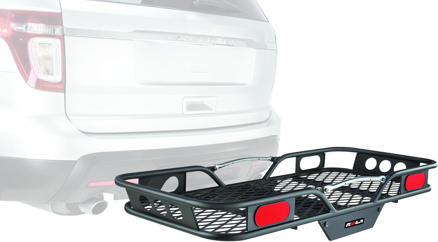 ROLA 59502 Vortex Steel Cargo Carrier, Hitch-Mount, High-Capacity Basket (2-Inch Receivers)