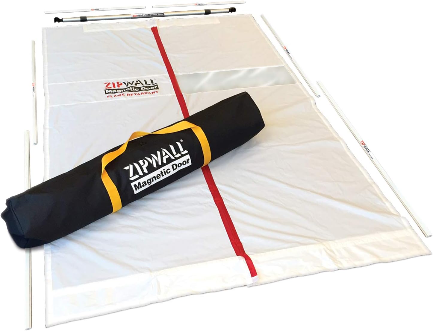 ZIPWALL Magnetic Dust Barrier, MDK Door Kit/Bundles, 1-Pack