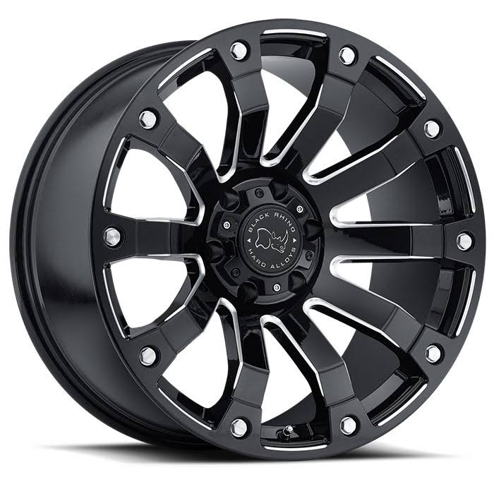 Black Rhino Selkirk 20x9 6x135 +12mm Black/Milled Wheel Rim