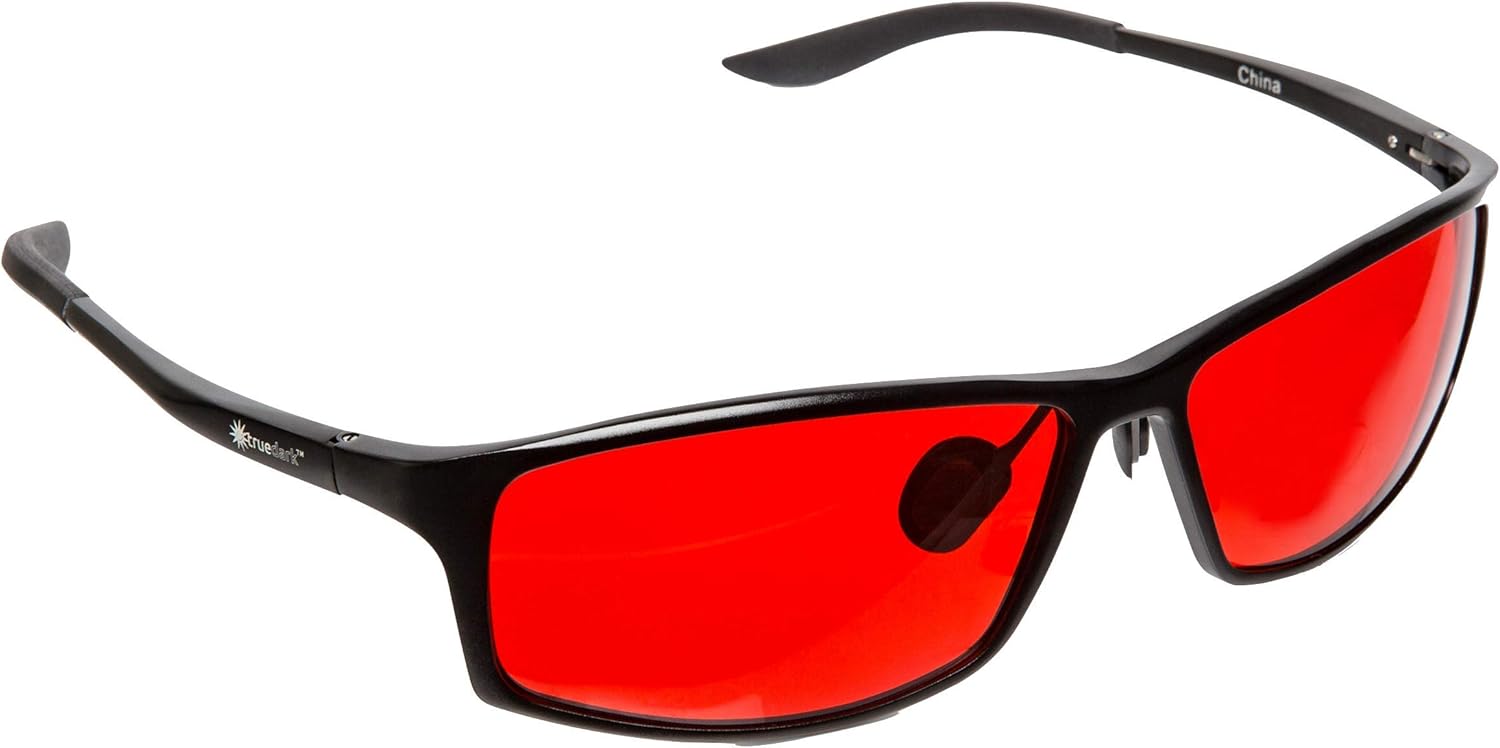 TrueDark Sleep Hacking Twilights Elite Glasses - Protect Your Eyes from Harmful Computer Blue Light