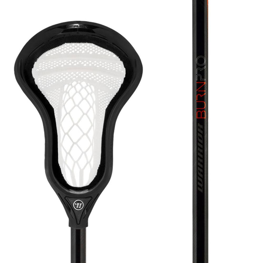 Warrior Burn Warp Pro Lacrosse Complete Stick - Black