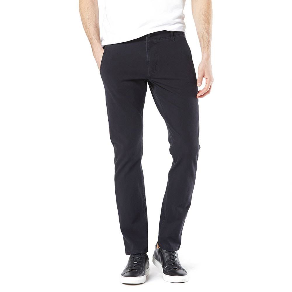Dockers Alpha Khaki 360 Skinny Black 28 30