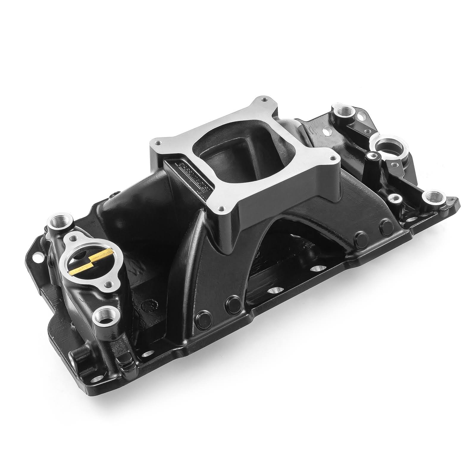 Chevy SBC 350 Hirise 1957-95 Intake Manifold Black