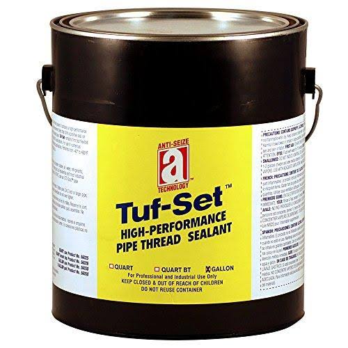 Tufset 56030 HVAC Pipe Thread Sealant, 1 gal, Blue