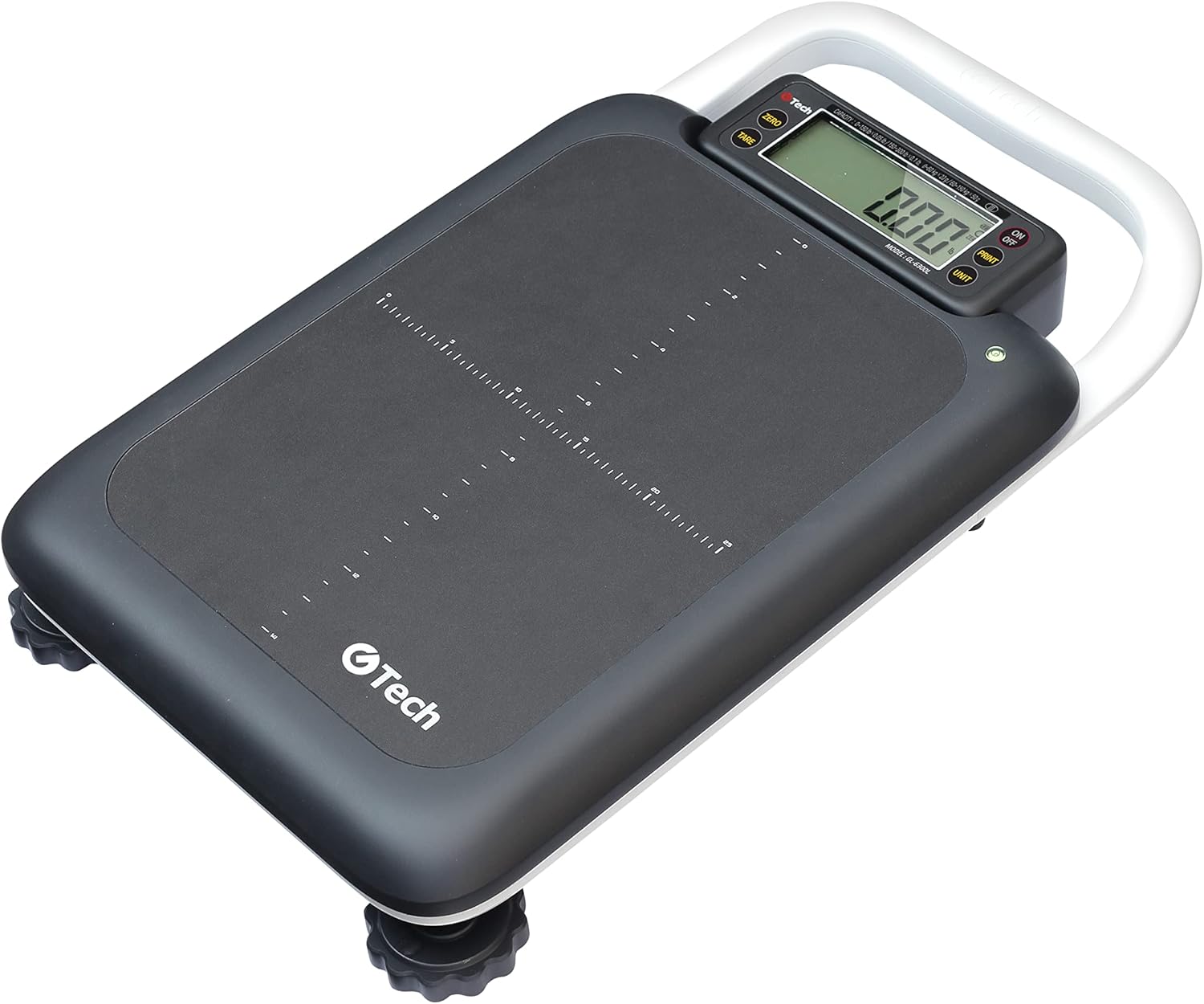 VisionTechShop GTech GL-6060L Portable Bench Scale, 60lbs Capacity with Dual Range, Reading 0-30 x 0.01lbs/30-60 x 0.02lbs, Lb/Kg Switchable, NTEP Legal for Trade