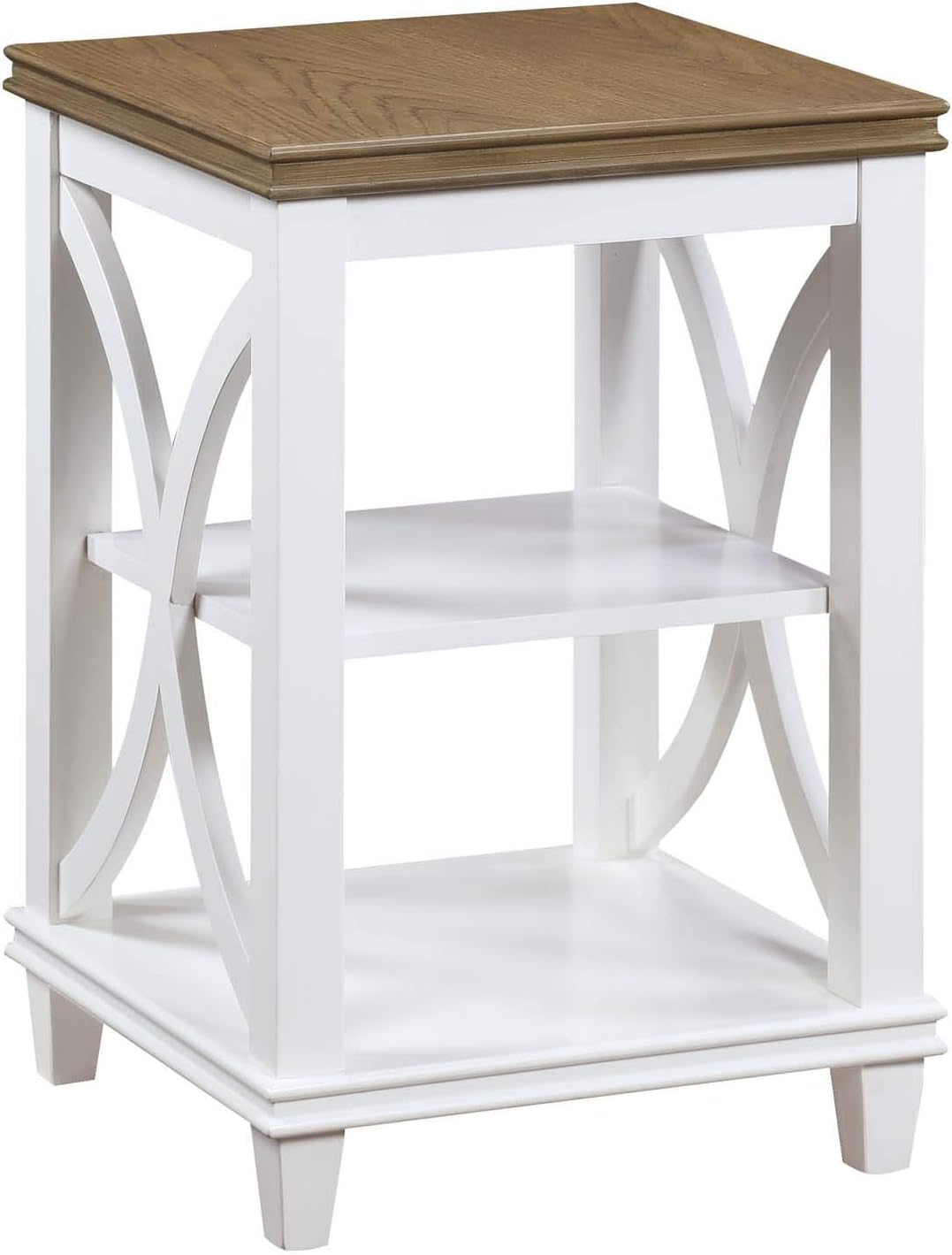 Convenience Concepts Florence End Table, Espresso Pack of 2