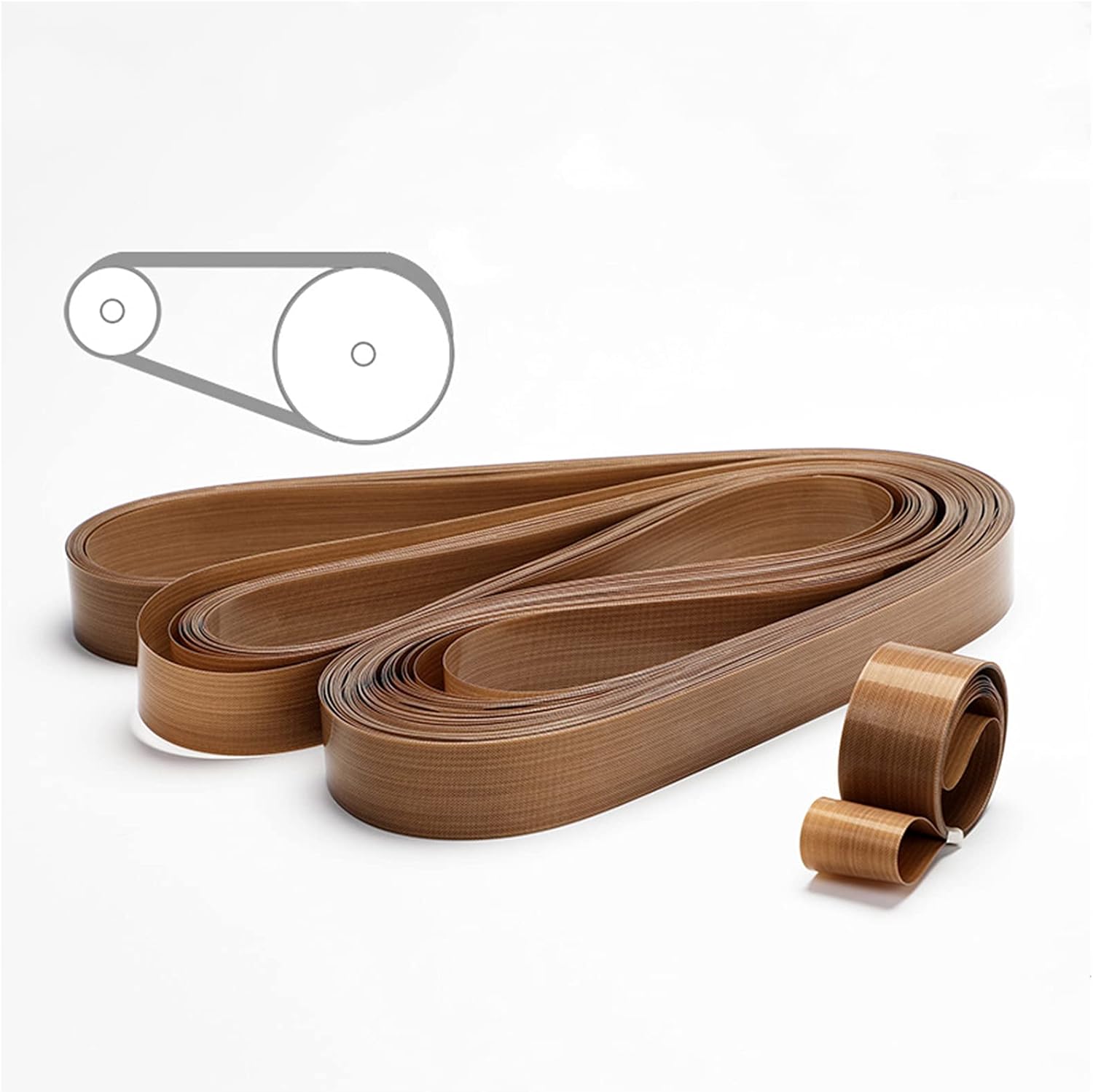 50pcs Polytef Teflon Belt-Sealing Machine - XMWSFFS Automatic Continous Band FR-900 (750mmx15mmx0.2mm)