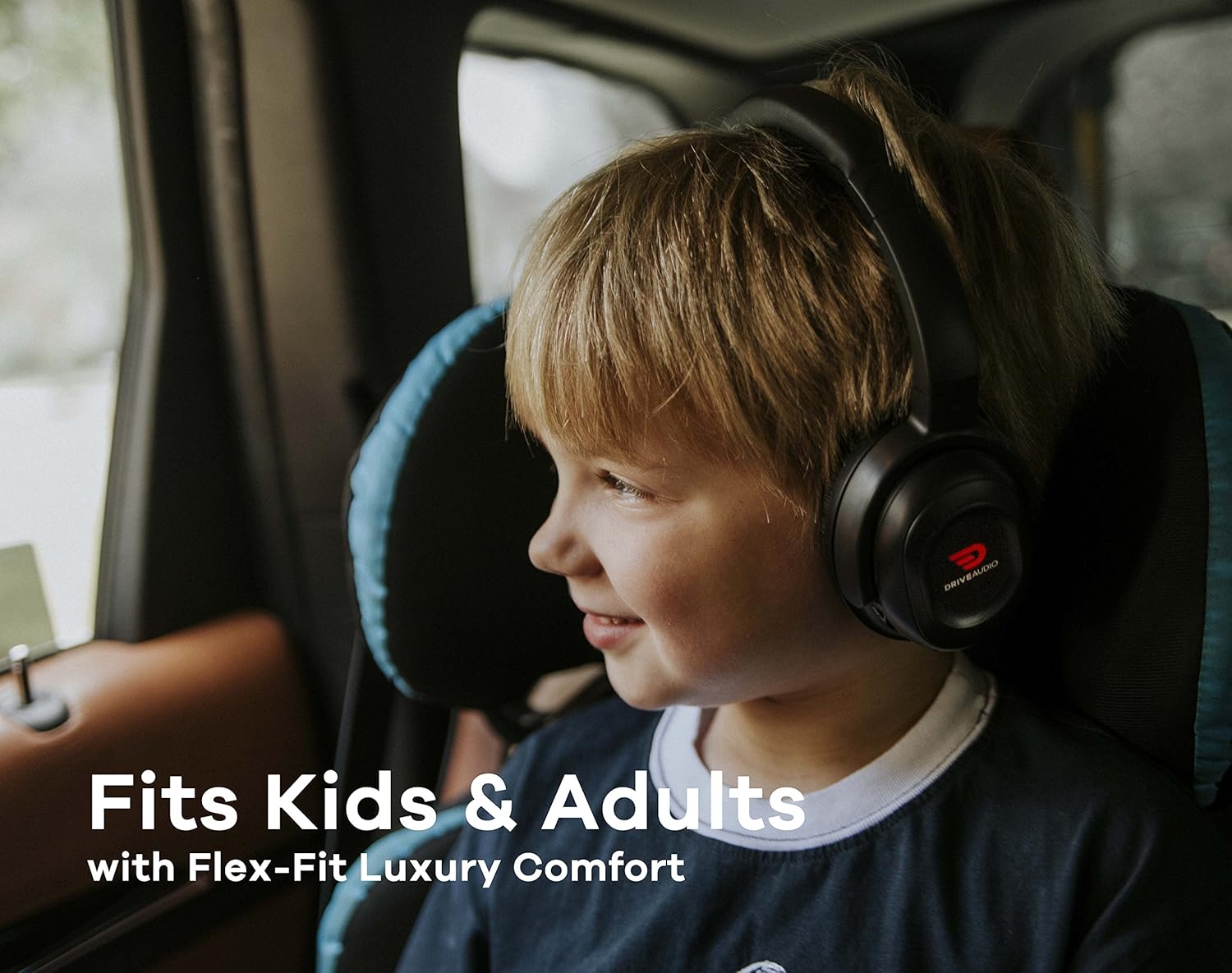 Drive Audio Rechargeable Headphones Compatible with Toyota & Lexus (2 Pack) fits Sienna, Venza, Sequoia, Land Cruiser, Highlander, 4Runner, Tundra, Camry, Avalon, GX, LS, RX, LX, NX, 350, 450H