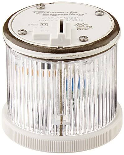 Edwards Signaling 270Cledmg120A Stacklight Warning Light, 120VAC, Gree