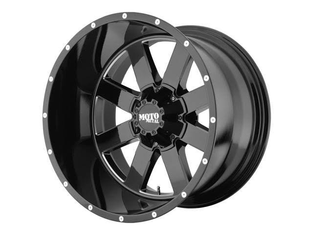 Moto Metal MO962 20x9 5x127/5x139.7 +0mm Black/Milled Wheel Rim