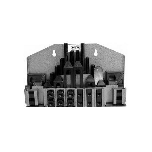 TE-CO, 20403, Machinist Clamp Kit with 1x22 Thick Step Block