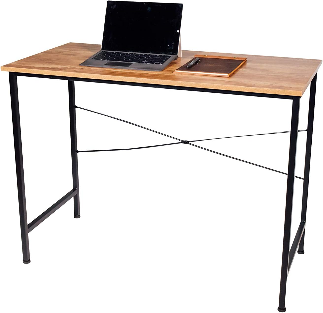 OneSpace Bellamy, Classic Oak Computer Desk Pack of 2