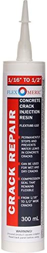 DIY Concrete Foundation Crack Repair Kit - Polyurethane Foam - 1/16