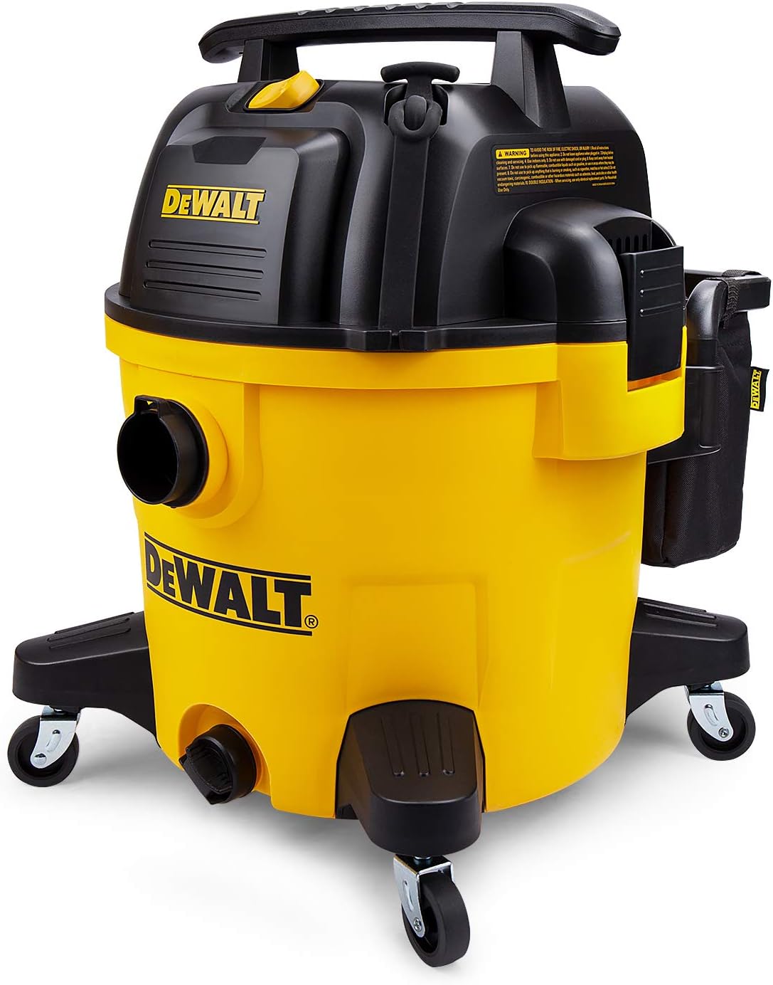 DeWALT DXV10P 10 gallon Quiet Poly Wet Dry Vacuum Yellow
