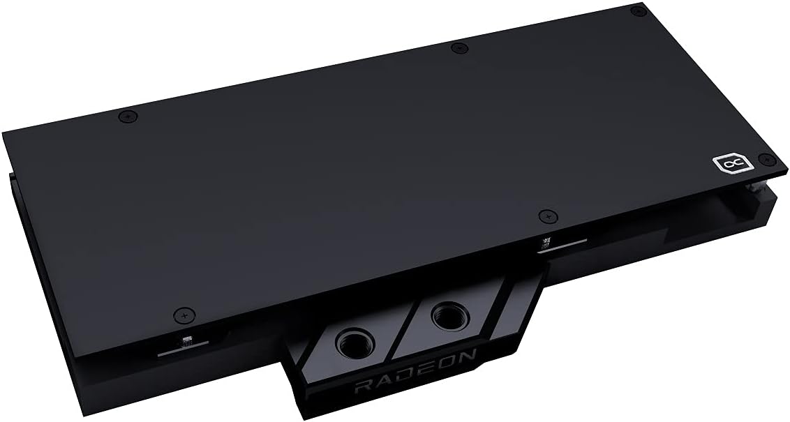 Alphacool Eisblock Aurora GPX-A GPU Water Block with Backplate, RX 6800/6800XT/6900 Reference, Nickel/Acetal