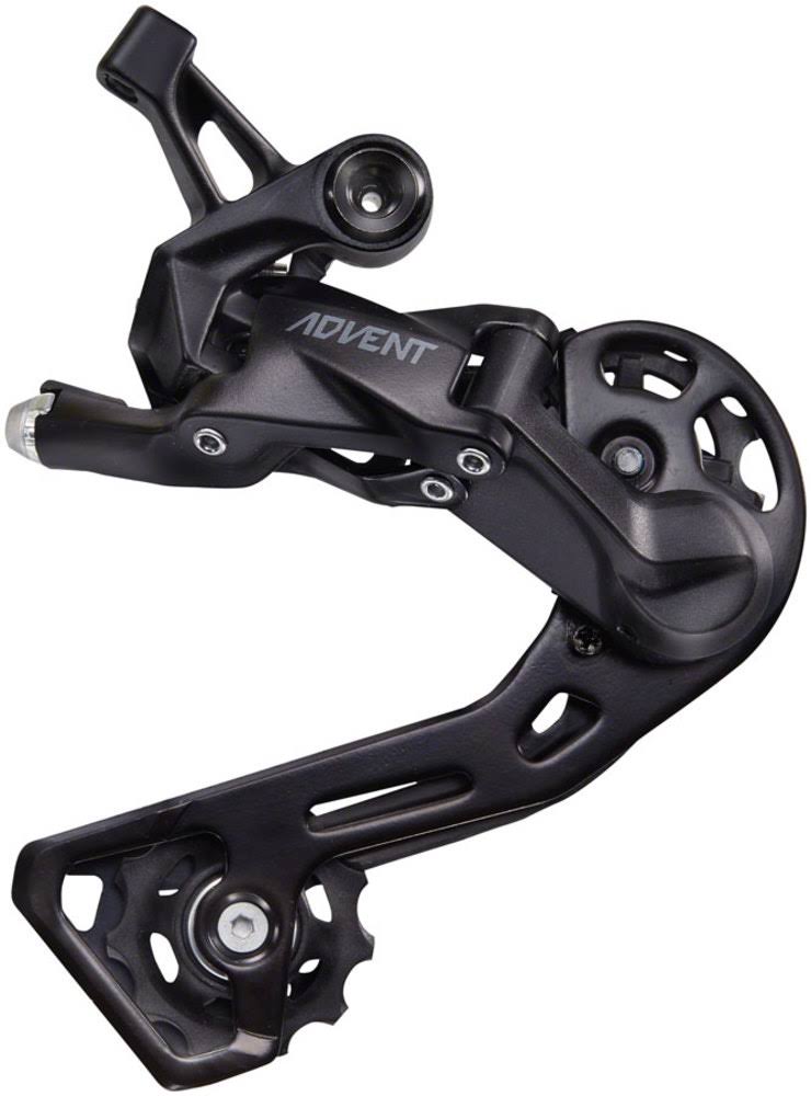 Microshift Advent Rear Derailleur - 9 Speed Medium Cage Black
