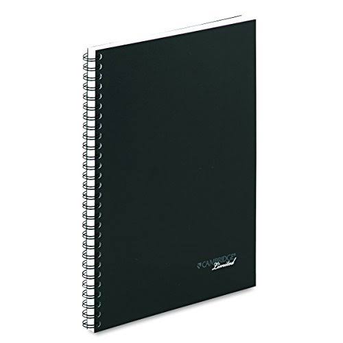6 Pack of Mead Cambridge Wirebound Business Notebook, Legal Rule, 6 5/8 x 9 1/2 Inches, White, 80 Sheets per Pad (06672)