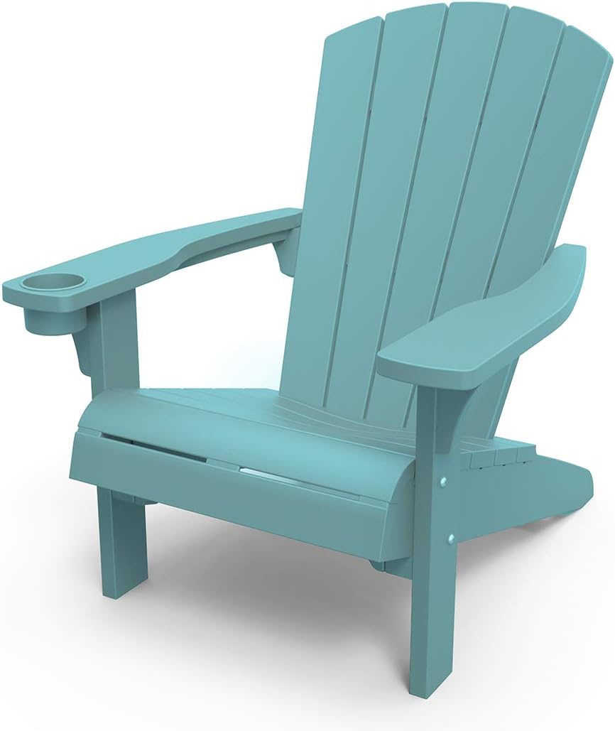 Keter Adirondack Chair Seating, Teal