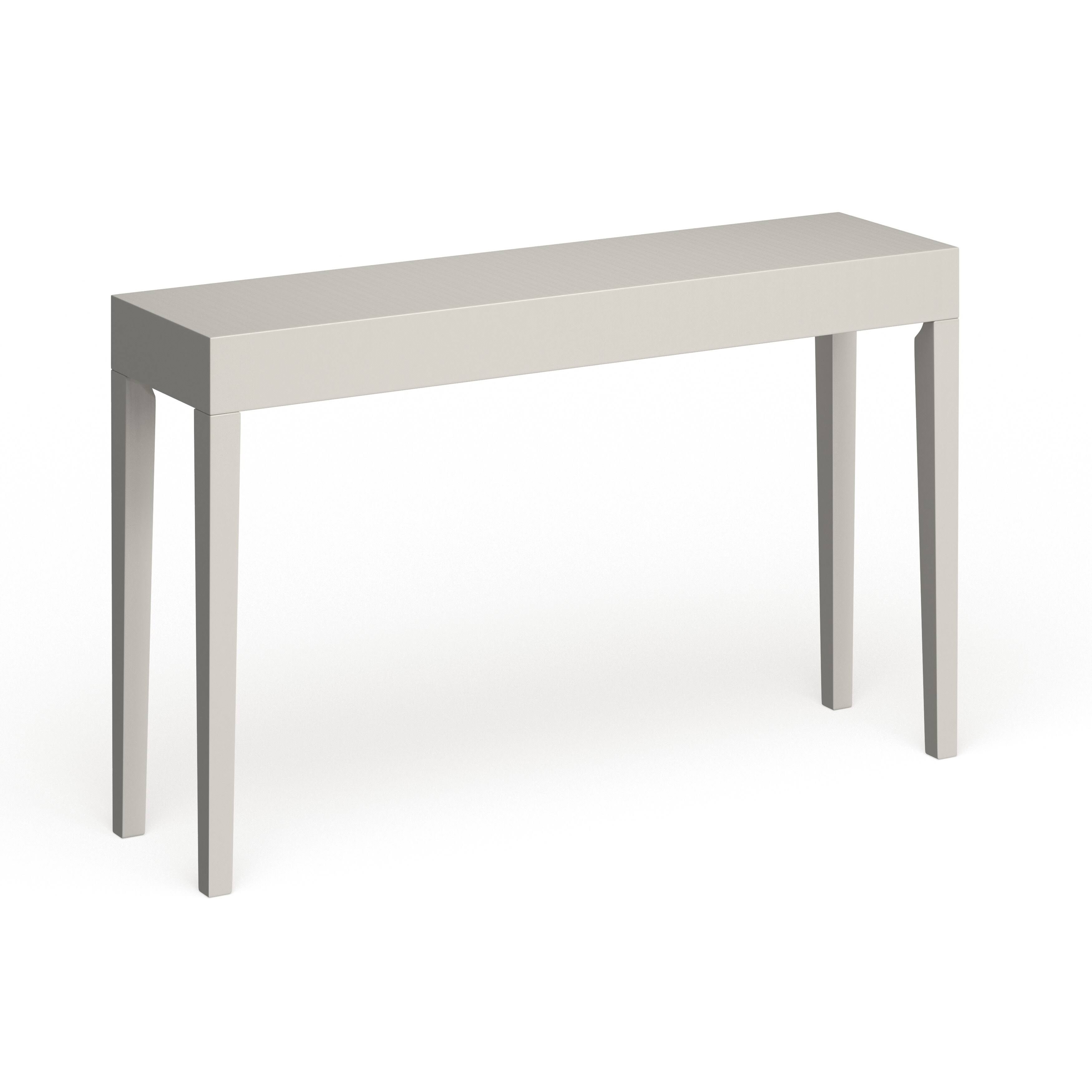 Safavieh Kayson Mid Century Scandinavian Lacquer Console Table, Gray