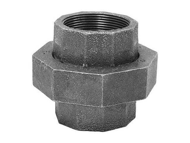 Anvil 554 Black Malleable Iron Union, 4x22